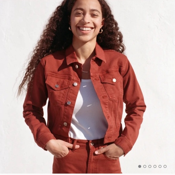 Everlane Jackets & Blazers - Everlane Shrunken Denim Jacket Edition 01